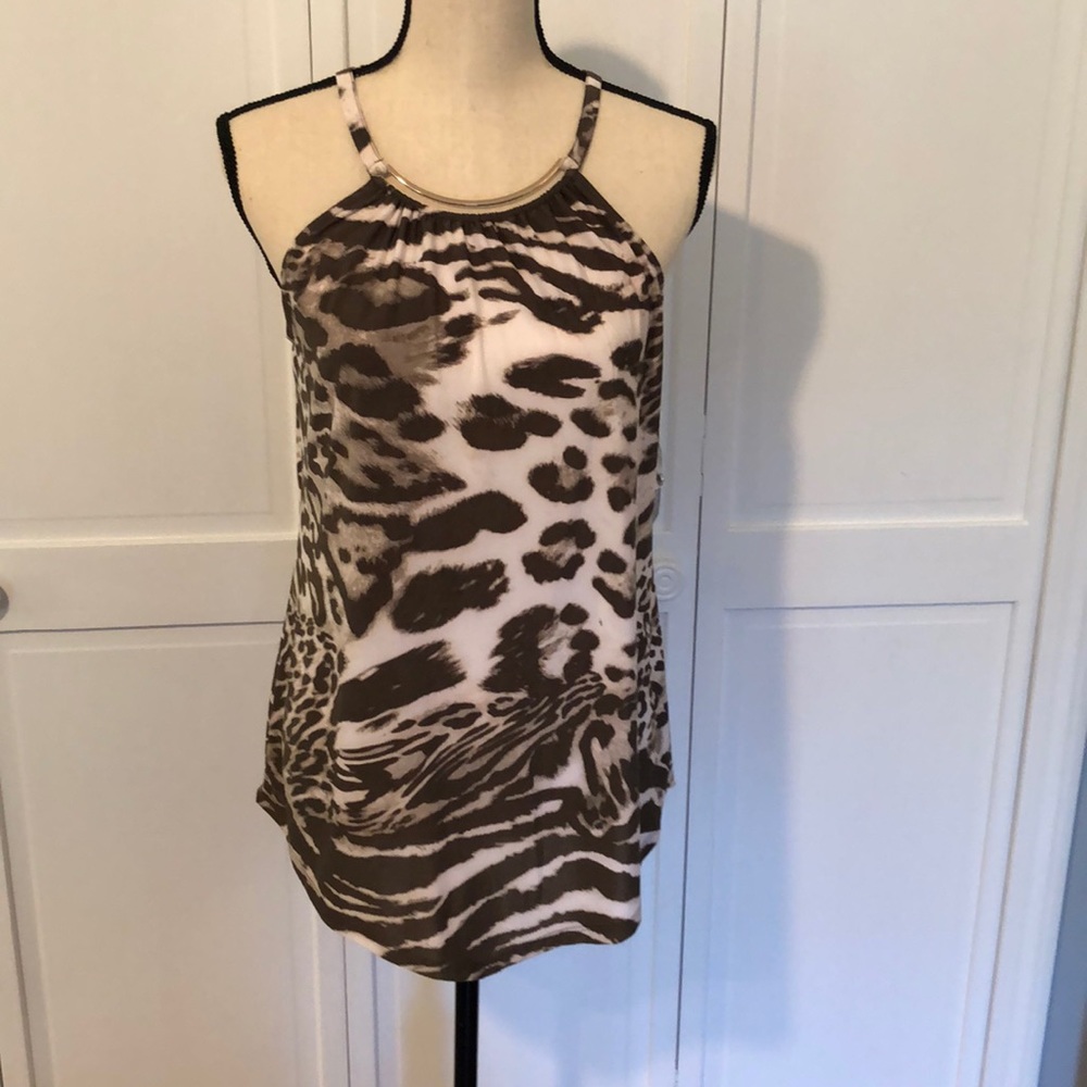 INC-Animal print Tank